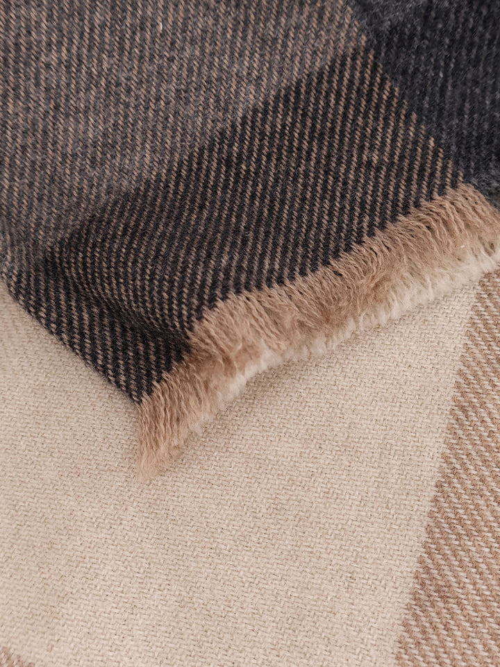 Brunello Cucinelli Scarfs - GREY AND BROWN | e3e6ec6357bf873b36bc79222f211c52416e52f7