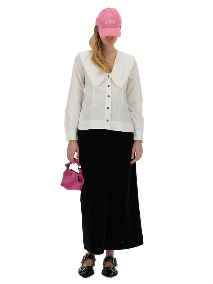 Ganni Shirts - White | 6d81303deb51bff329e343656a90fe22cedac262
