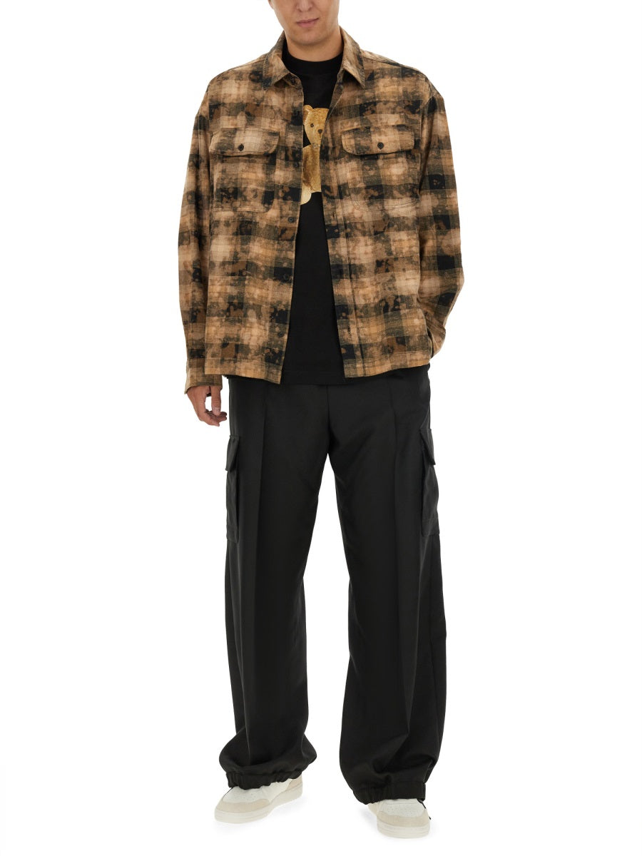 Palm Angels Shirts - Brown | 94b08b62258607f3116c1306ef1979b201ee0b19