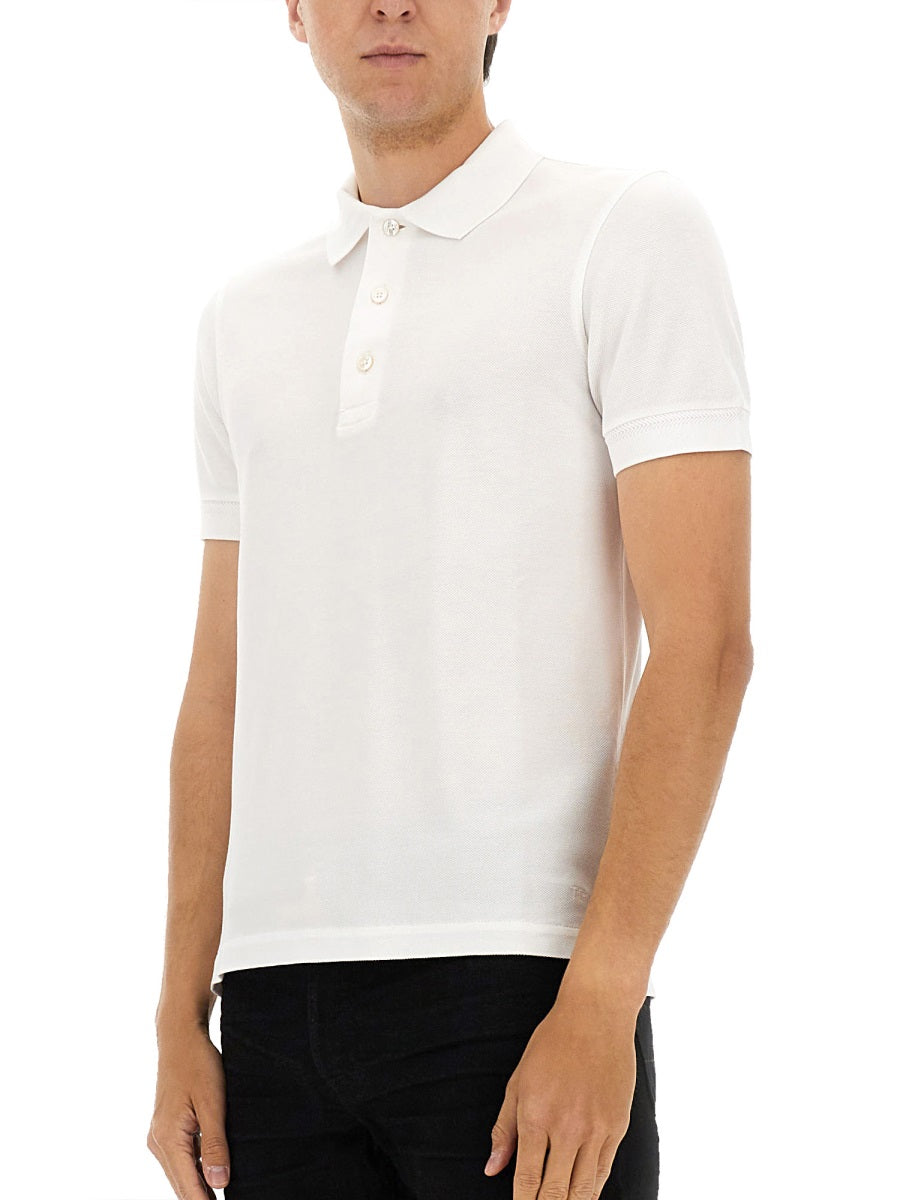 Tom Ford Polo - White | 35712e463e10b88eeed821468e010d27ea29b25d