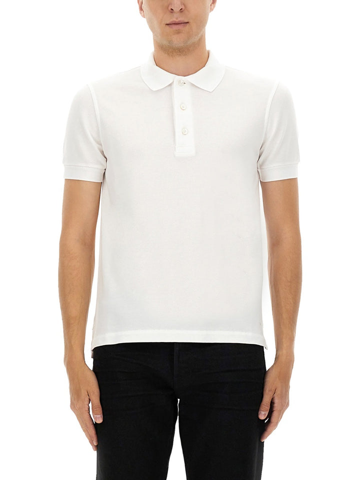 Tom Ford Polo - White | d2fd50c05bf431d8a60822729d72c8f31deaeeb1