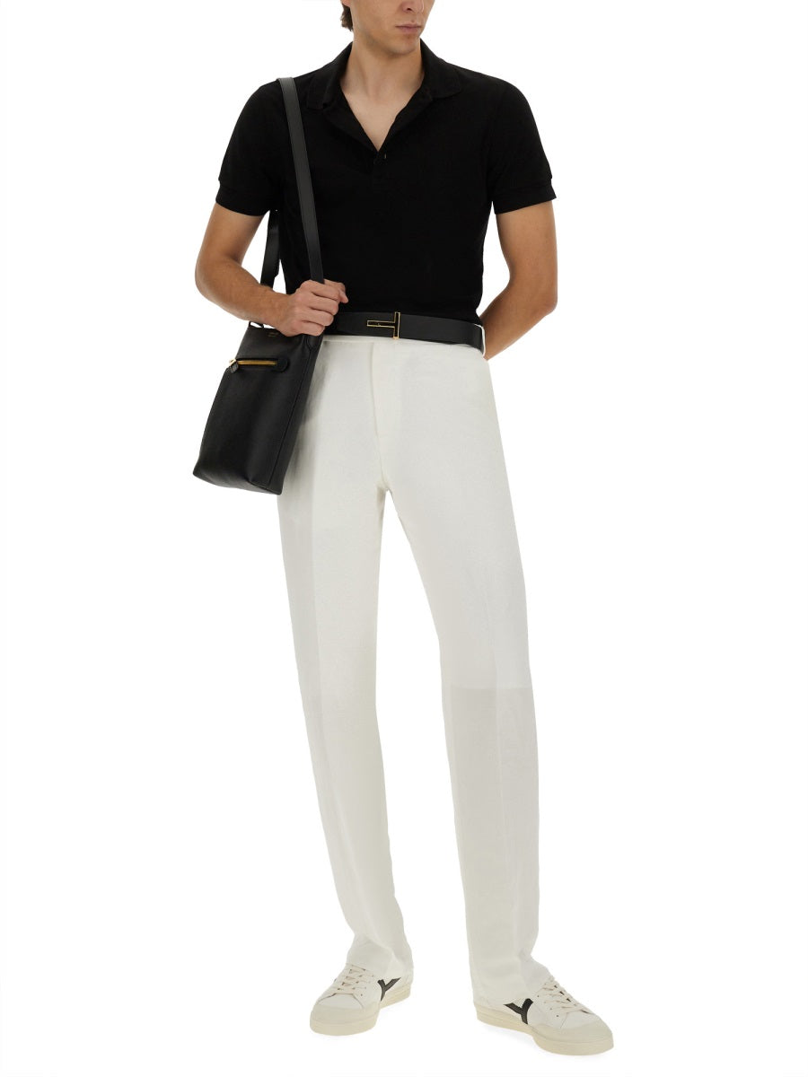 Tom Ford Polo - Black | ca9212d9fd3b2e57b10d960f16c8be01abca4d22