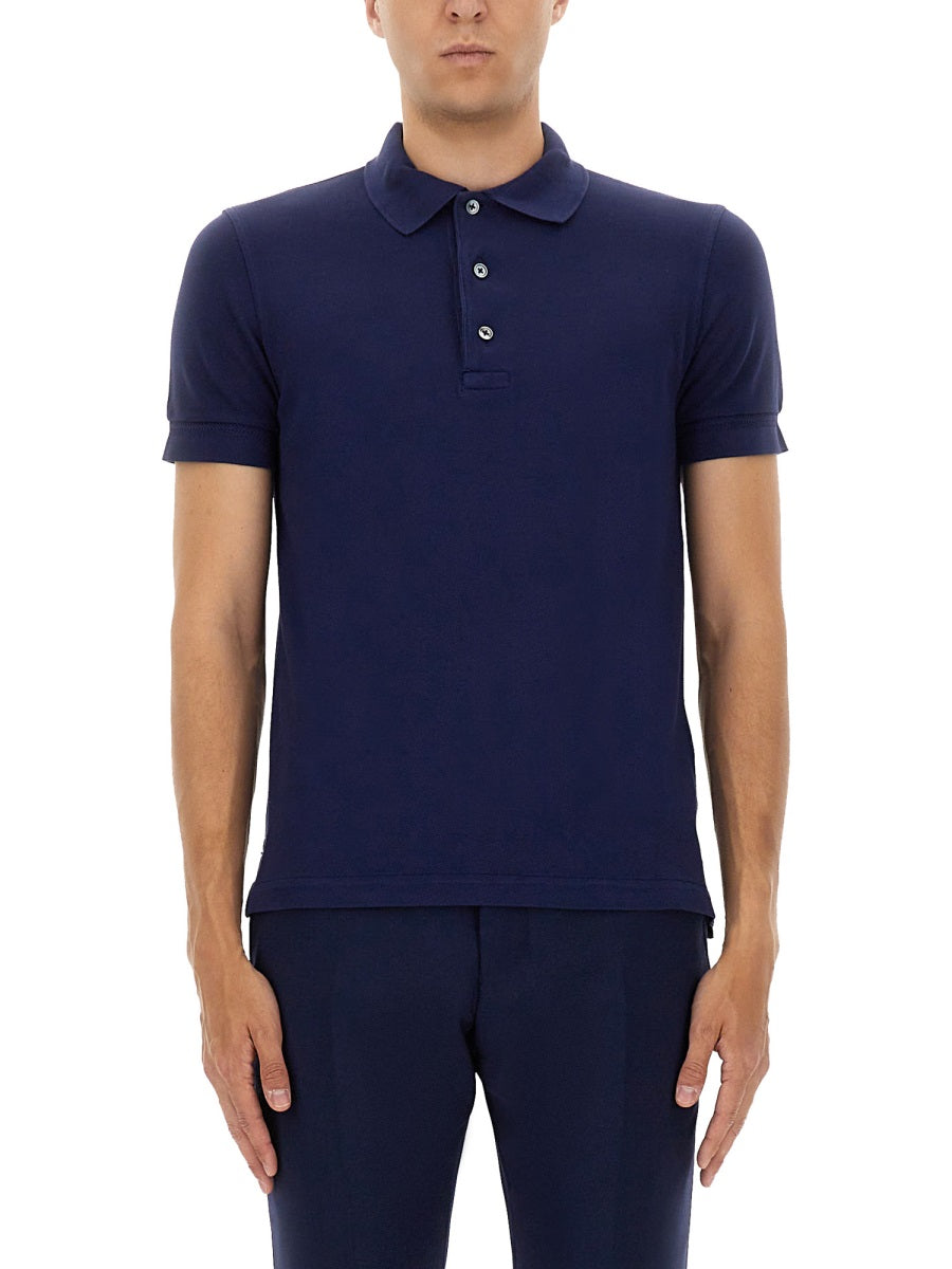Tom Ford Polo - Blue | f116813b879434c3369e347ecb4ce5d8b64af01d