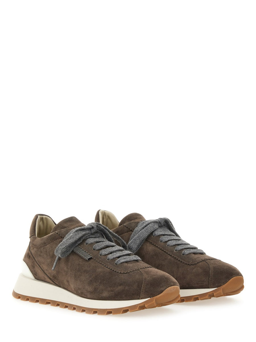 Brunello Cucinelli Sneakers - Brown | Wanan Luxury