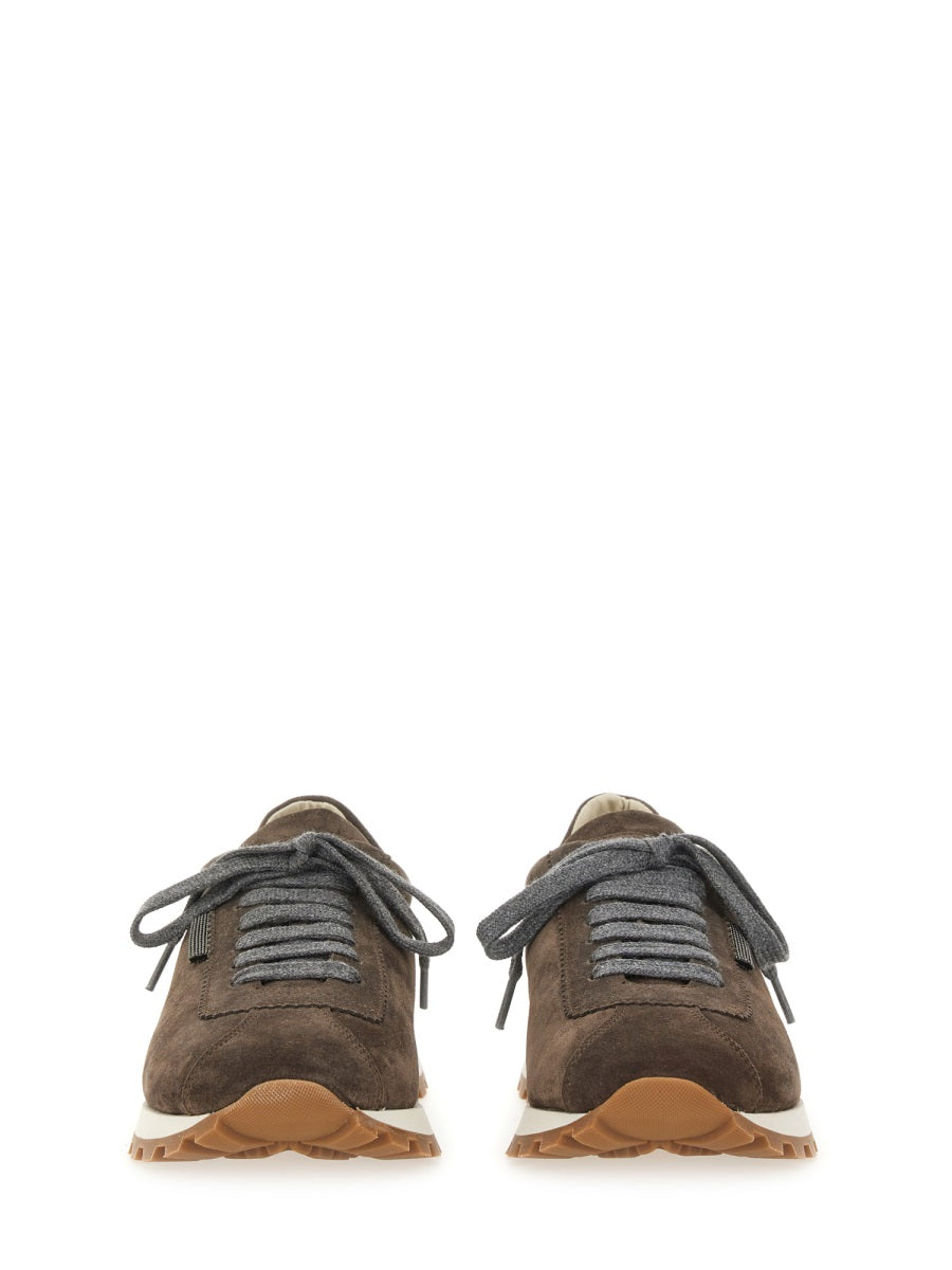 Brunello Cucinelli Sneakers - Brown | Wanan Luxury