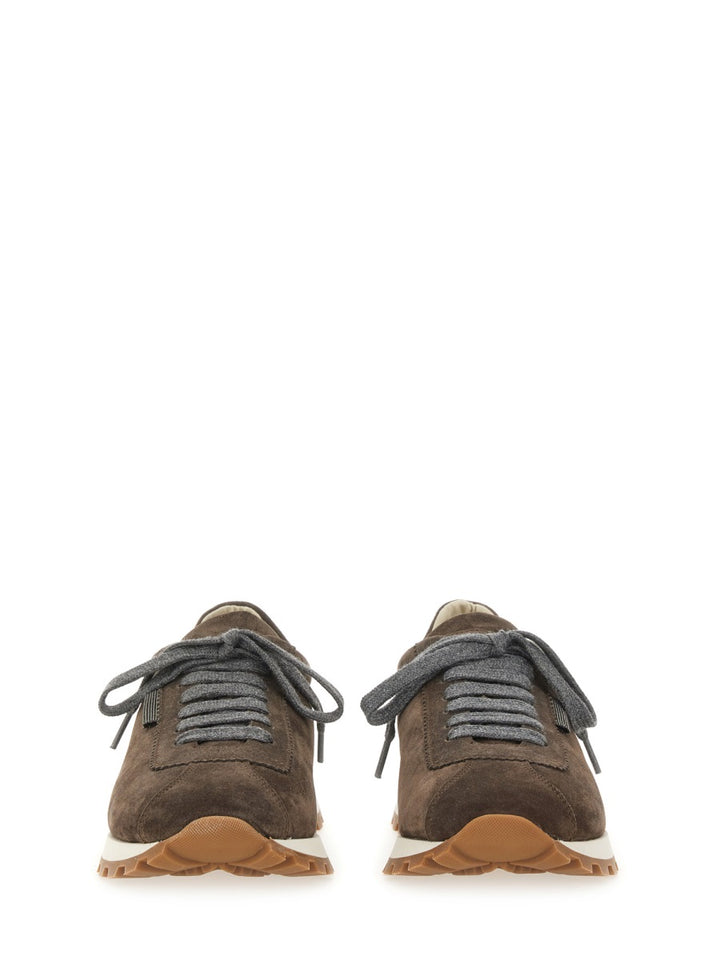 Brunello Cucinelli Sneakers - Brown | Wanan Luxury