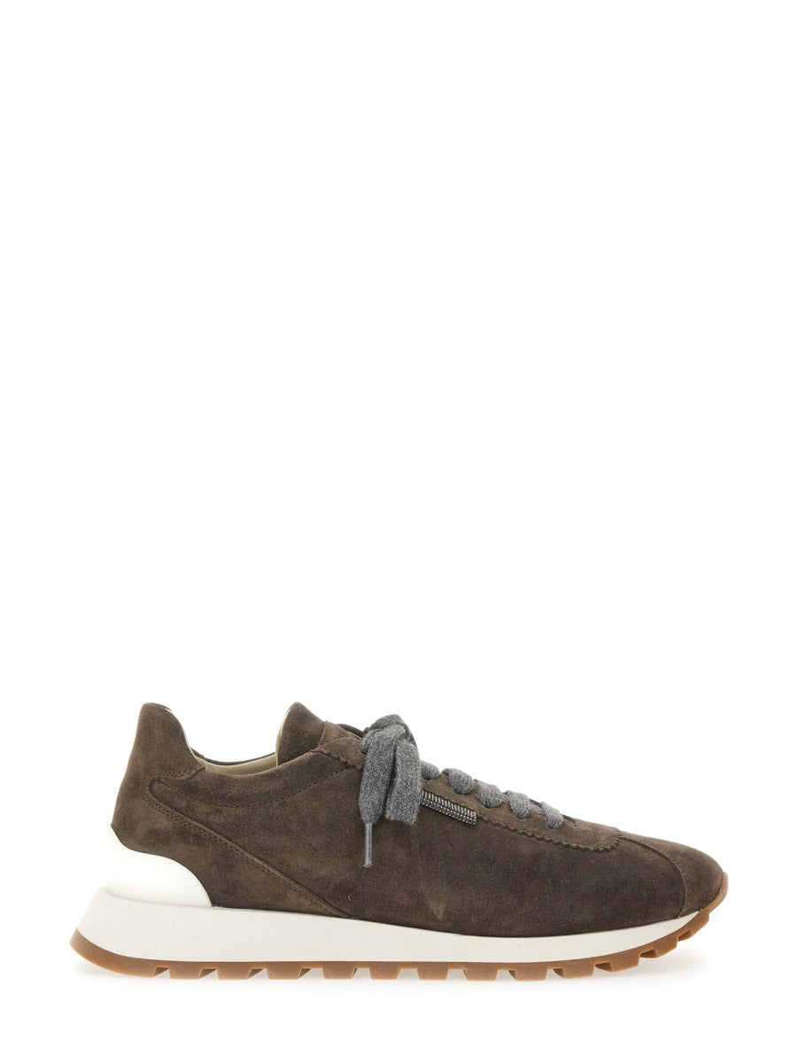 Brunello Cucinelli Sneakers - Brown | Wanan Luxury