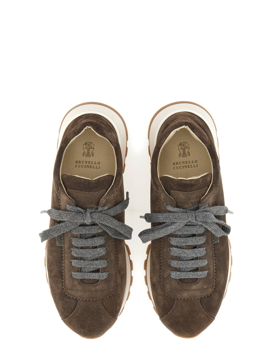 Brunello Cucinelli Sneakers - Brown | Wanan Luxury