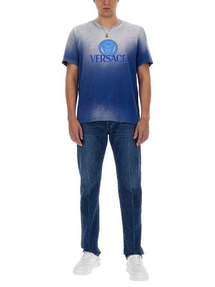 Versace T shirts - Blue | Wanan Luxury