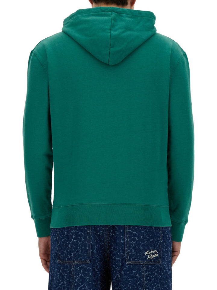 Maison KitsunÉ Sweatshirts - Green | 4f0f871792ec754029aa523ccbe7ced021db6870