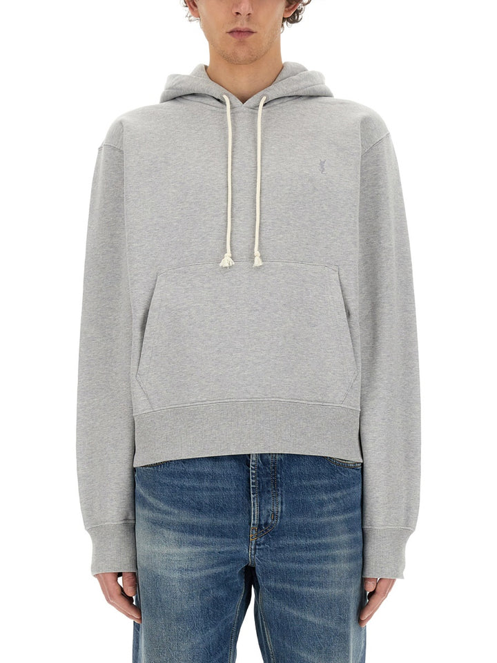 Saint Laurent Sweatshirts - Grey | Wanan Luxury