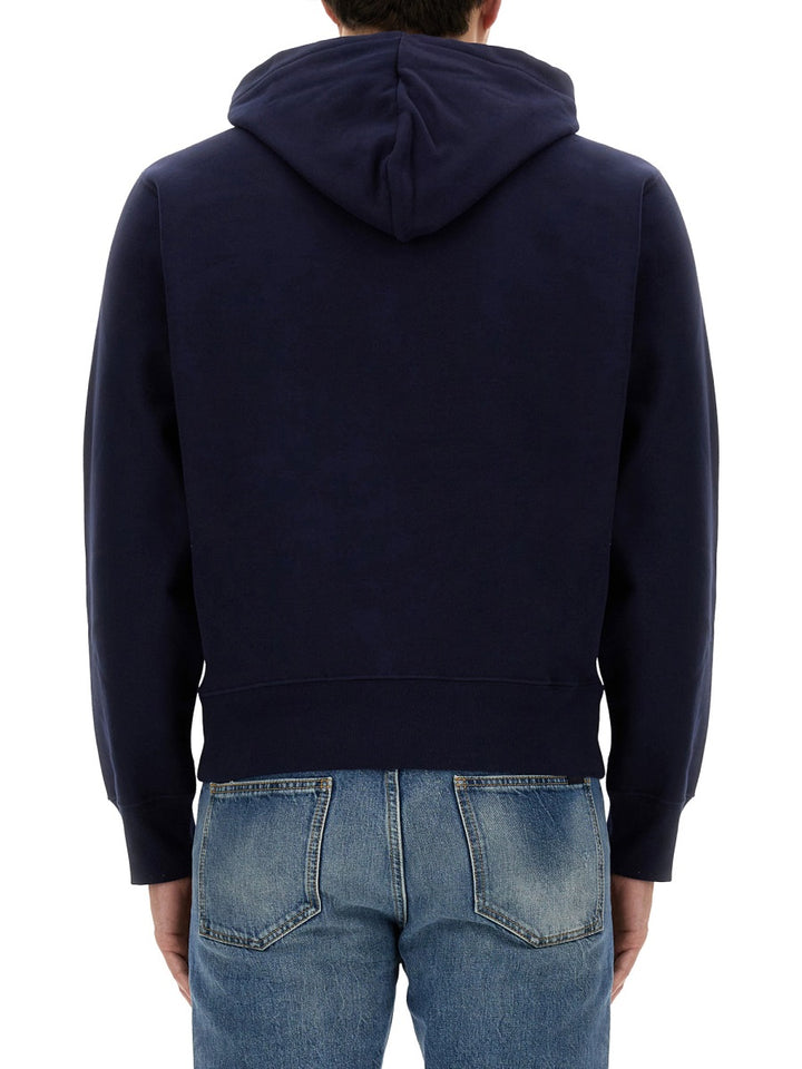 Saint Laurent Sweatshirts - Blue | Wanan Luxury
