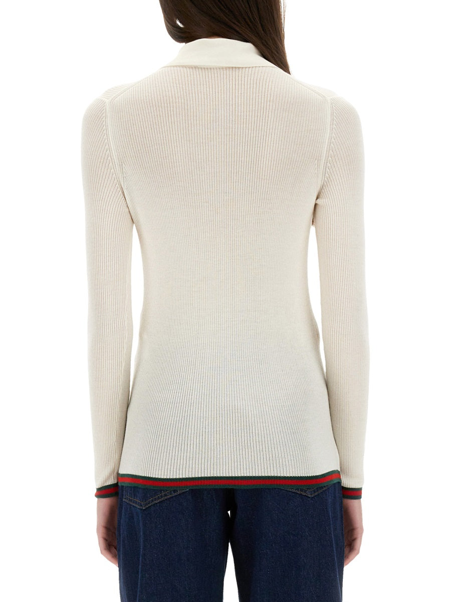 Gucci Tops - White | c08fbd257714b1111ef331baac5a58f1bcc93d9d