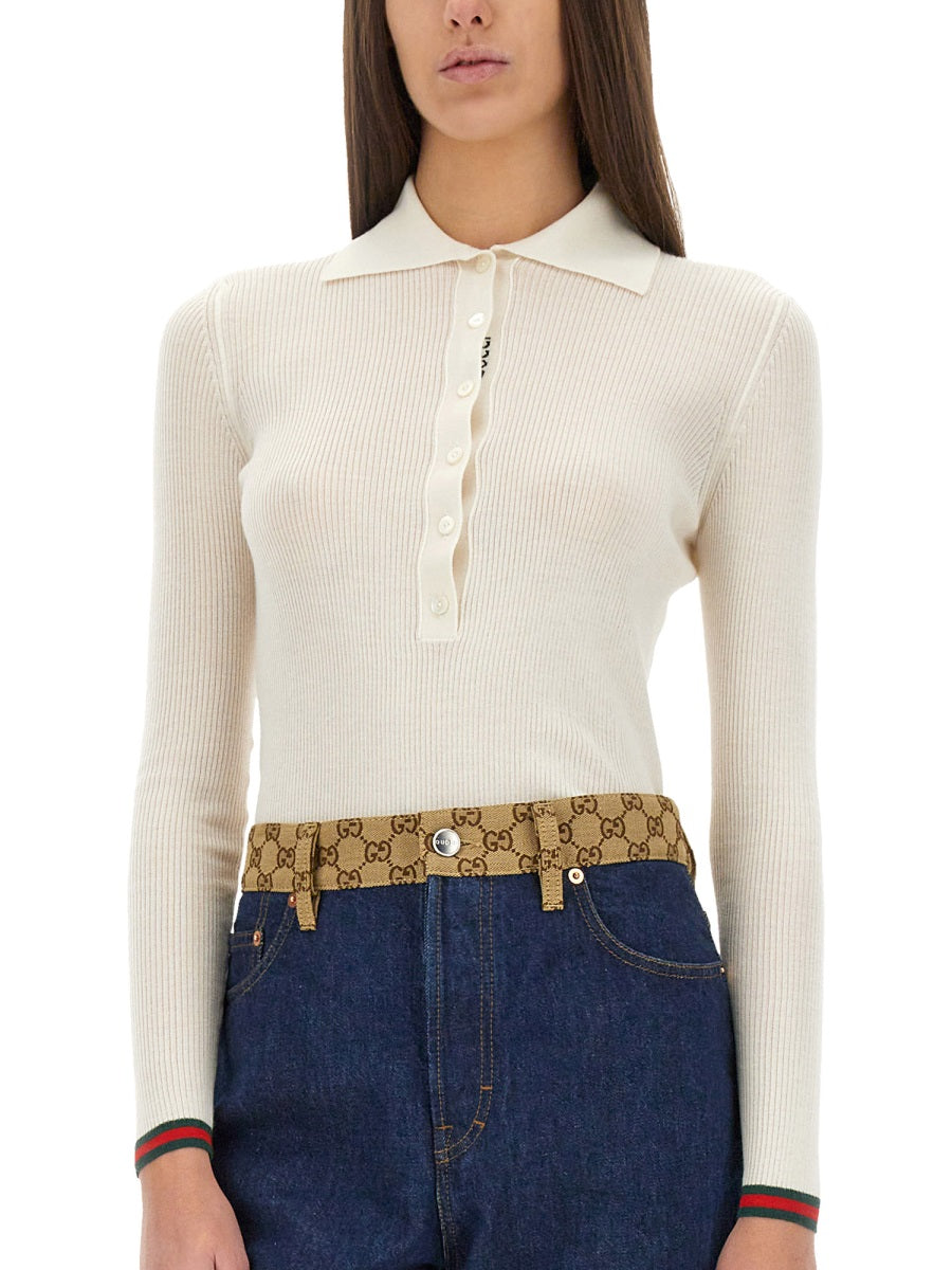 Gucci Tops - White | a5212f87d8629d22c1e49e721042d5b8d10f3f30