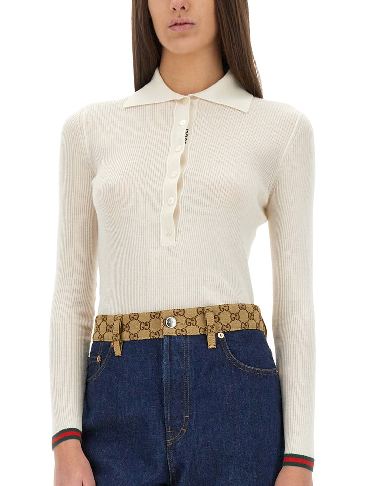 Gucci Tops - White | a5212f87d8629d22c1e49e721042d5b8d10f3f30