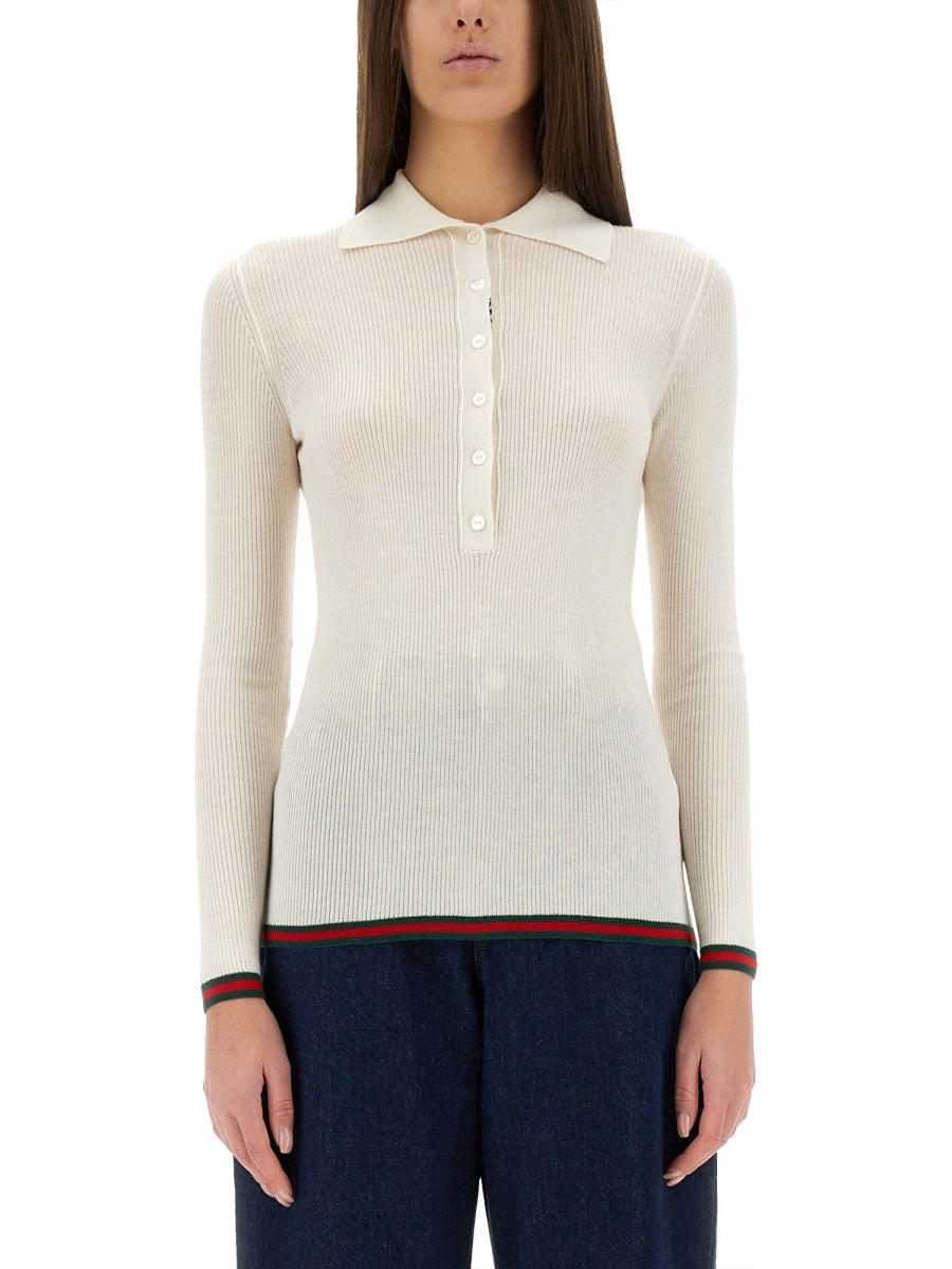 Gucci Tops - White | def75a9a6235748a7498ad76b6f15f3d3798dcba