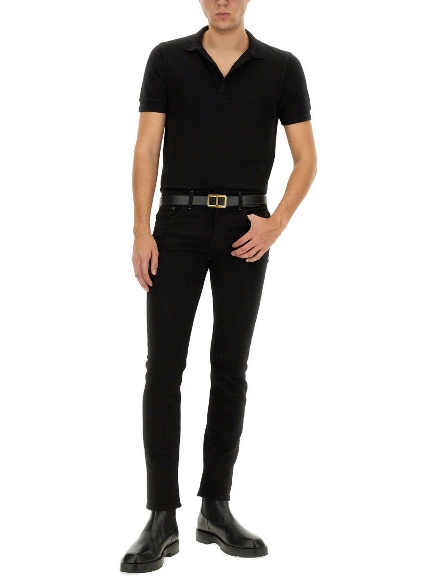 Tom Ford Polo - Black | 51ebdce000e2f5c5301baf9e74c2af0aff2fcfbb