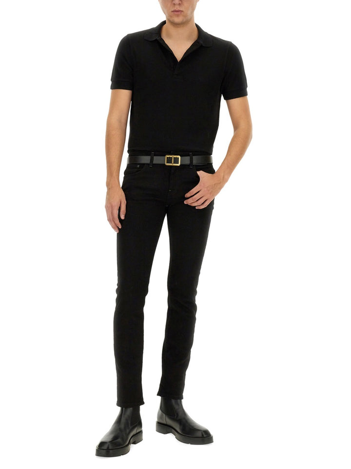 Tom Ford Polo - Black | 51ebdce000e2f5c5301baf9e74c2af0aff2fcfbb