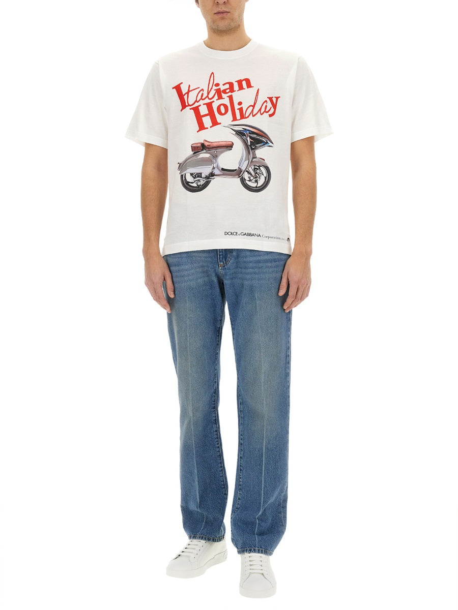 Dolce & Gabbana T shirts - White | 092722fbde8b66fdd4256d2b51f72f324c504765