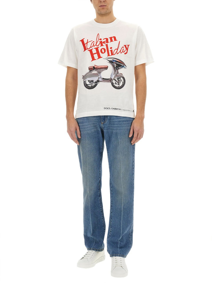 Dolce & Gabbana T shirts - White | 092722fbde8b66fdd4256d2b51f72f324c504765