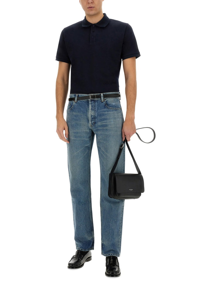 Saint Laurent Polo - Blue | Wanan Luxury