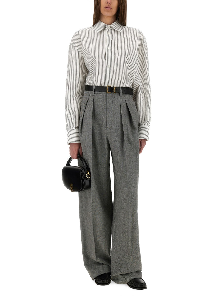 Saint Laurent Pants - Grey | Wanan Luxury