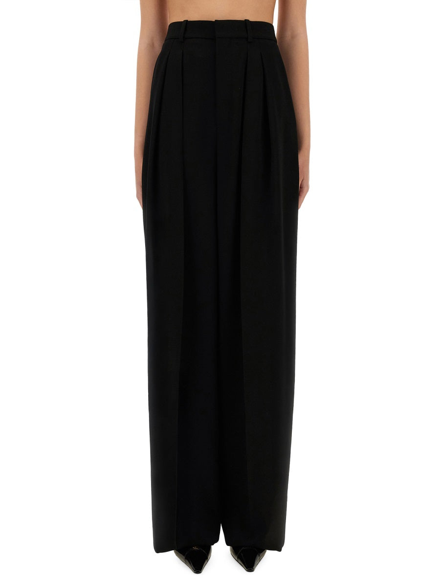 Saint Laurent Pants - Black | ff96340a8c088443ef06cee2eca18161c809d78b