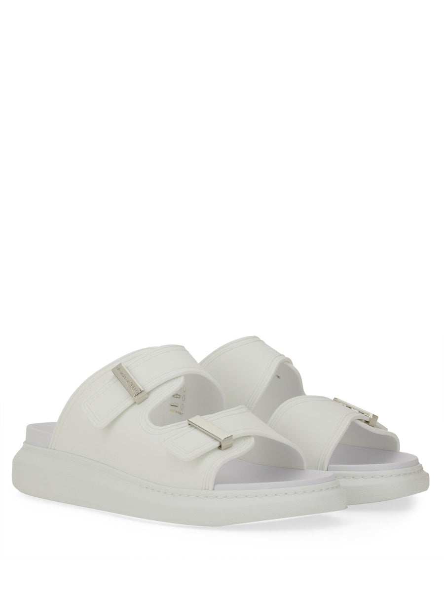Alexander Mcqueen Sandals - Silver | 85599944ad221dcbff4d4f2b46ec956b324f9435