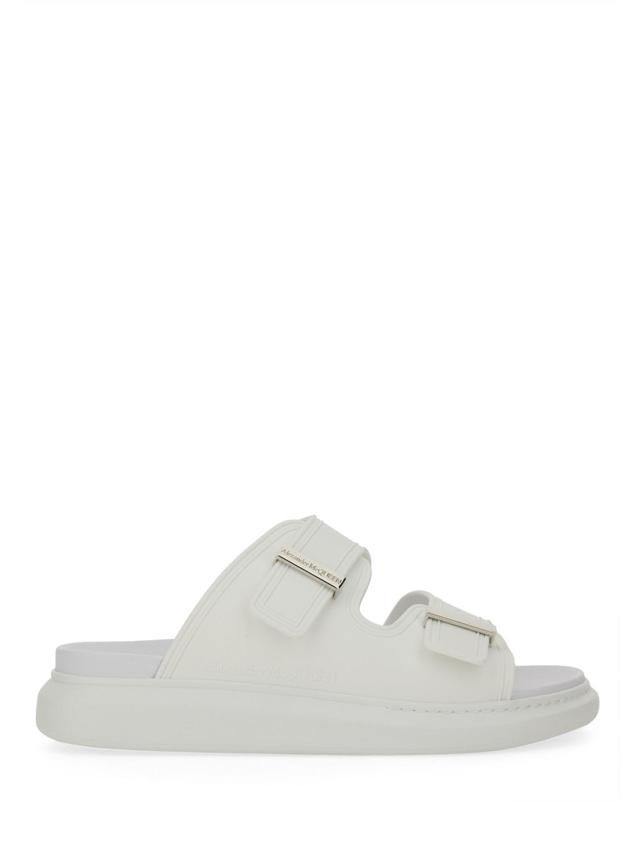 Alexander Mcqueen Sandals - Silver | 14973fd42b41662a01d4201922f2087f6c85a0c1
