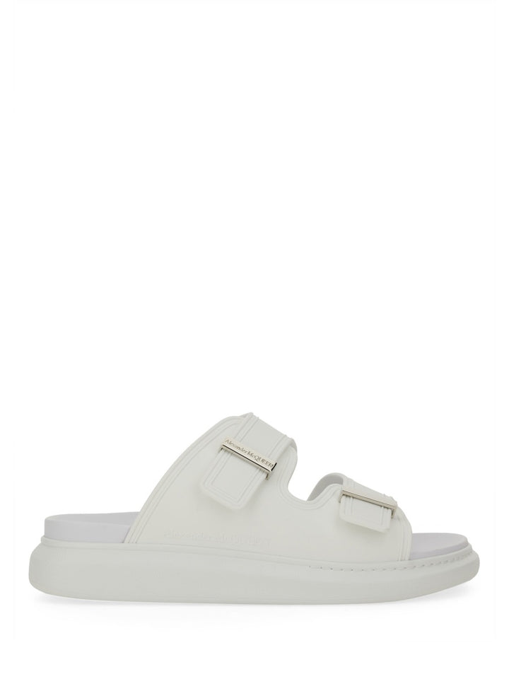 Alexander Mcqueen Sandals - Silver | 14973fd42b41662a01d4201922f2087f6c85a0c1