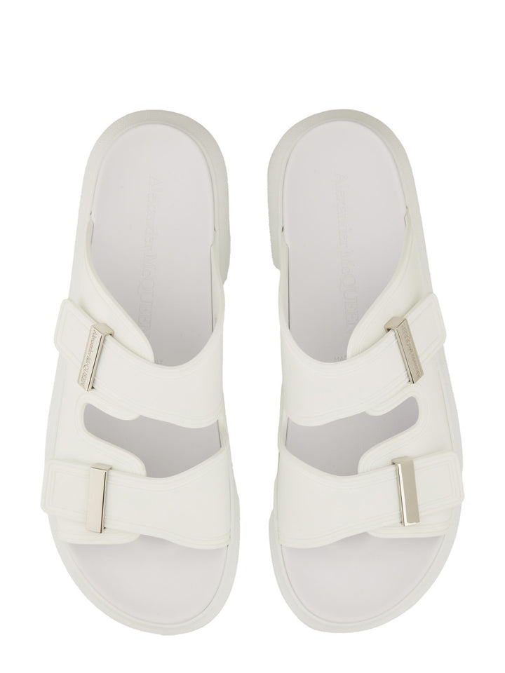 Alexander Mcqueen Sandals - Silver | b103500642d155260200c5dbef0b399c0e571998