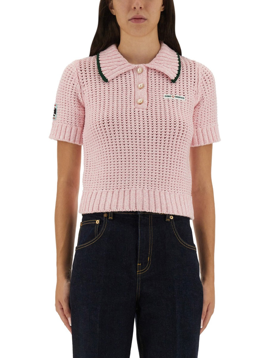 Casablanca Polo - Pink | Wanan Luxury
