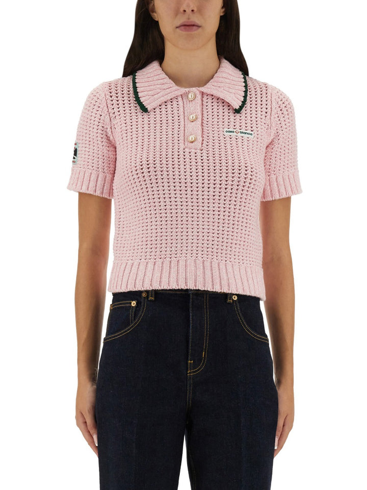 Casablanca Polo - Pink | Wanan Luxury