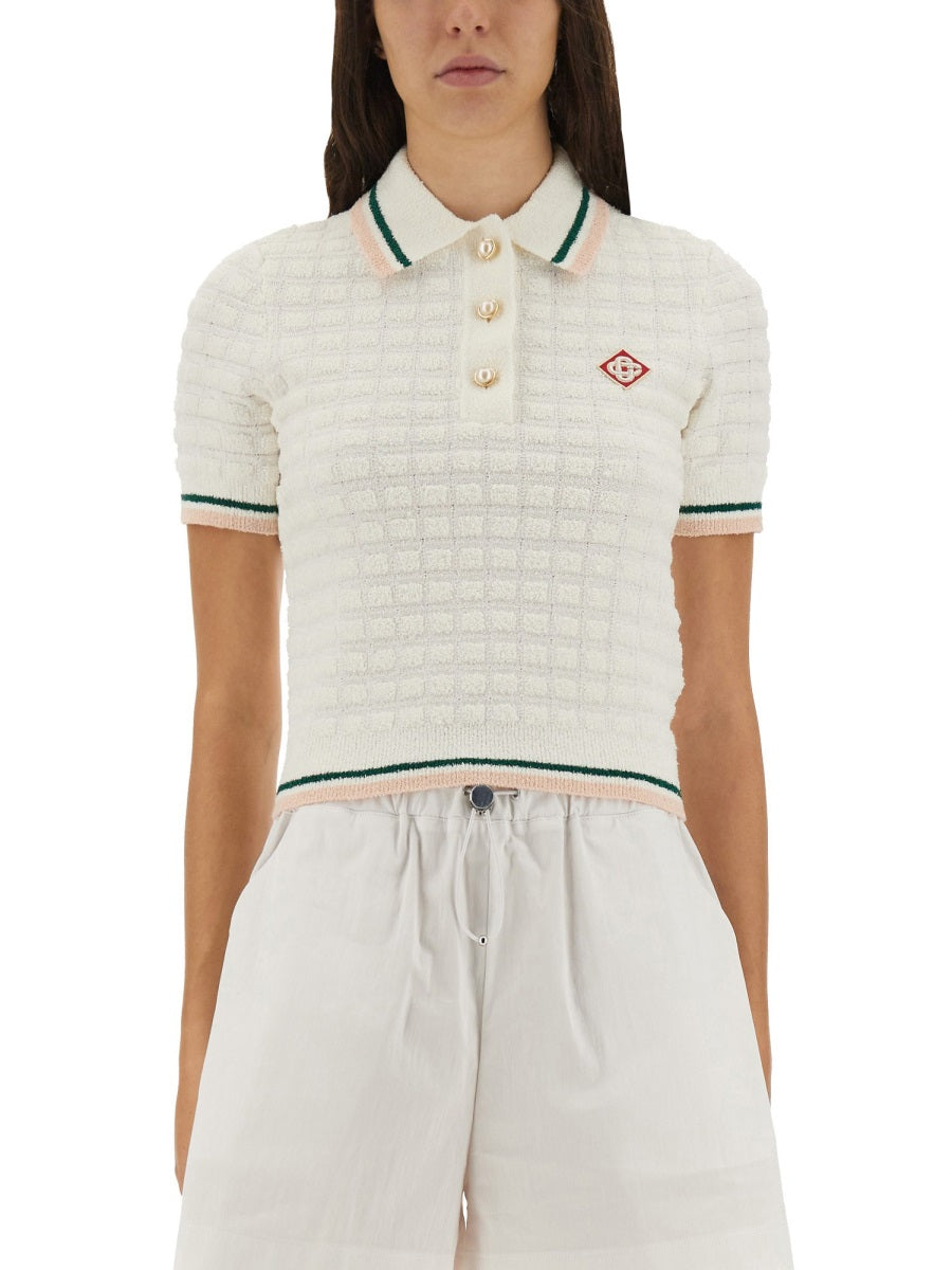 Casablanca Polo - White | Wanan Luxury