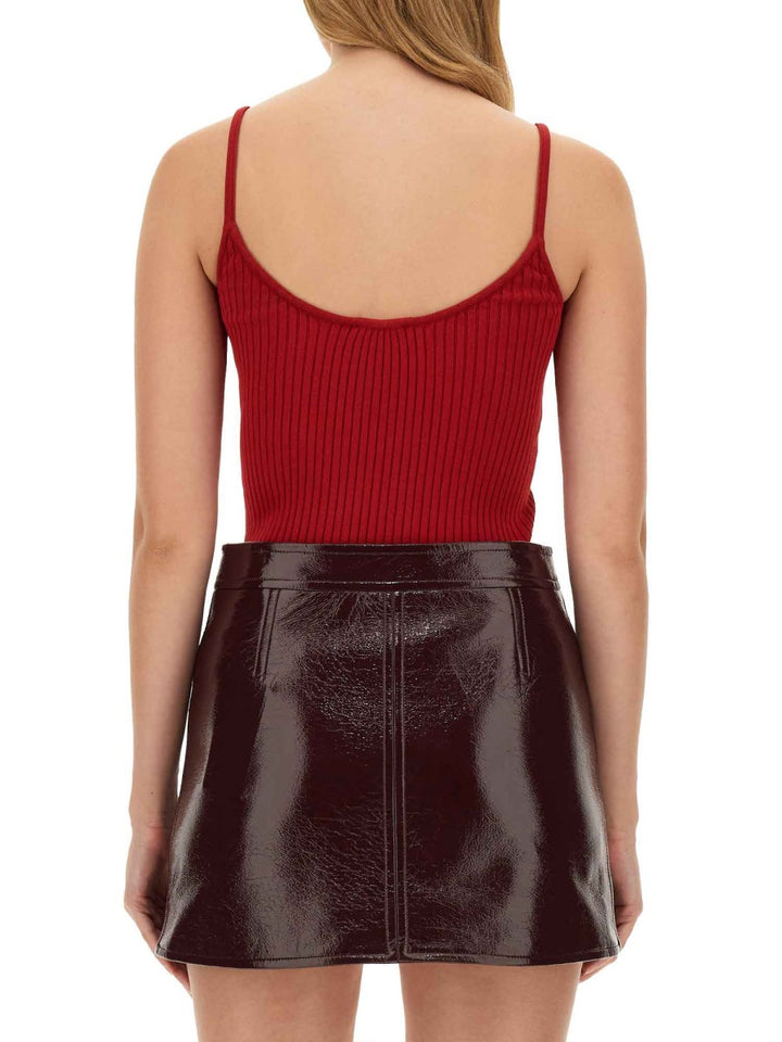 Courrèges Tops - Red | Wanan Luxury