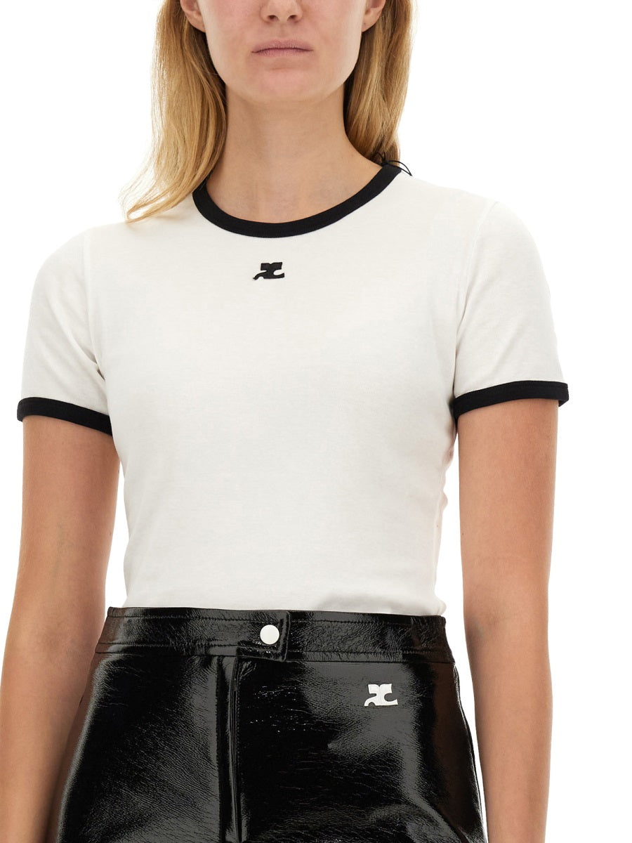 Courrèges T shirts - White | Wanan Luxury