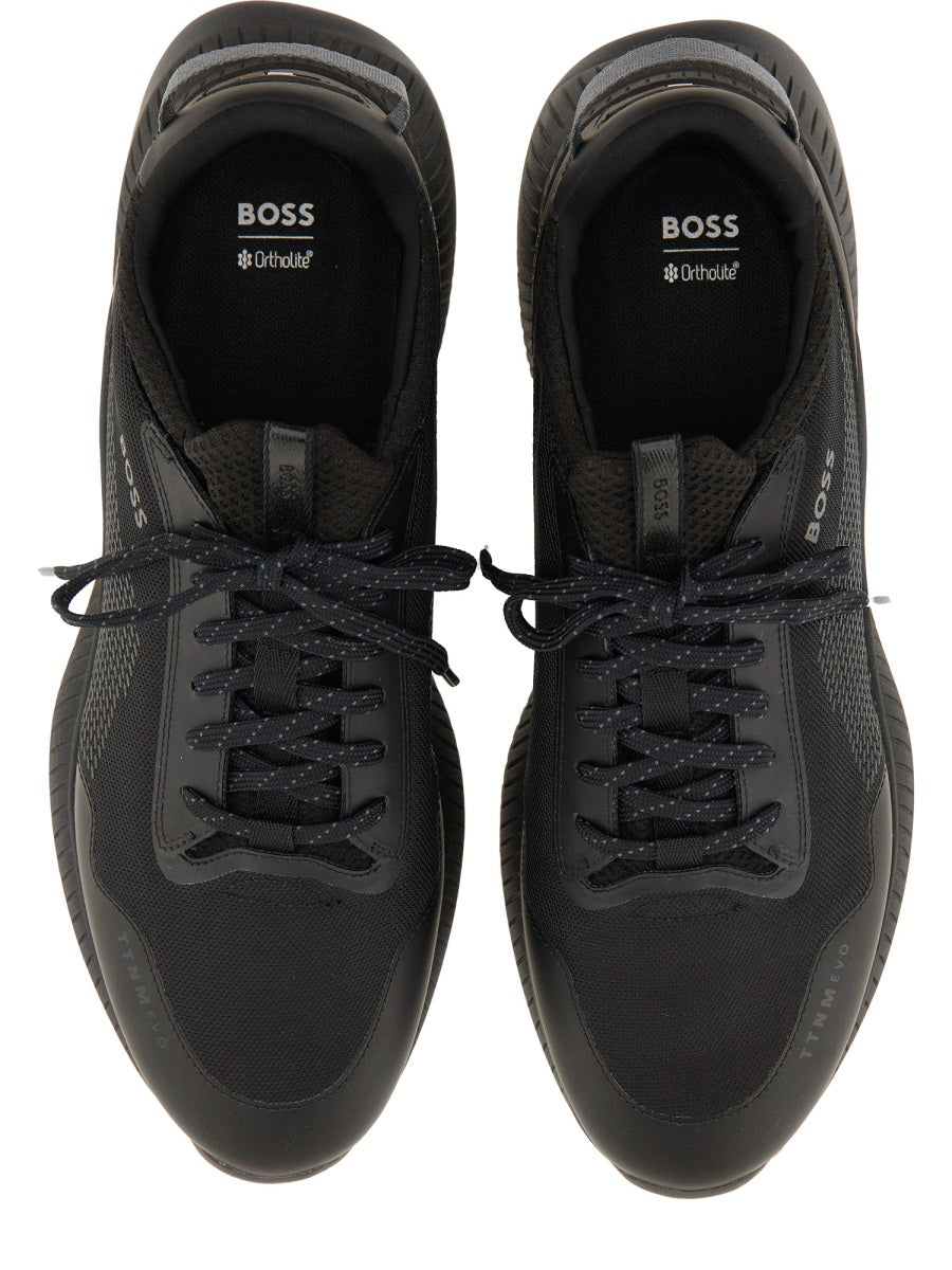 Boss Sneakers - Black | Wanan Luxury