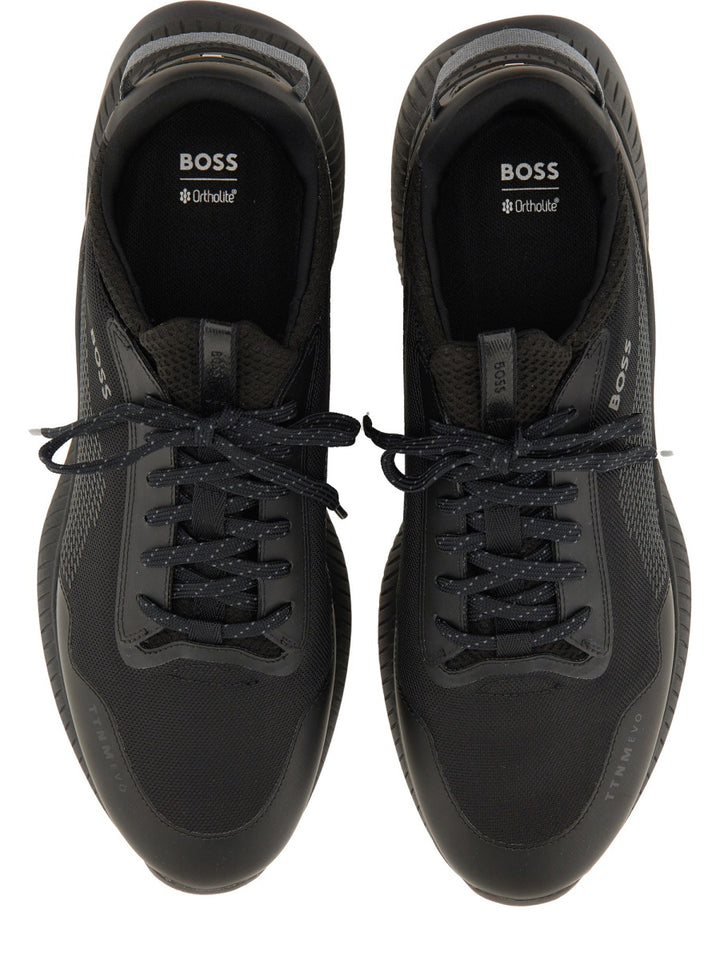 Boss Sneakers - Black | Wanan Luxury