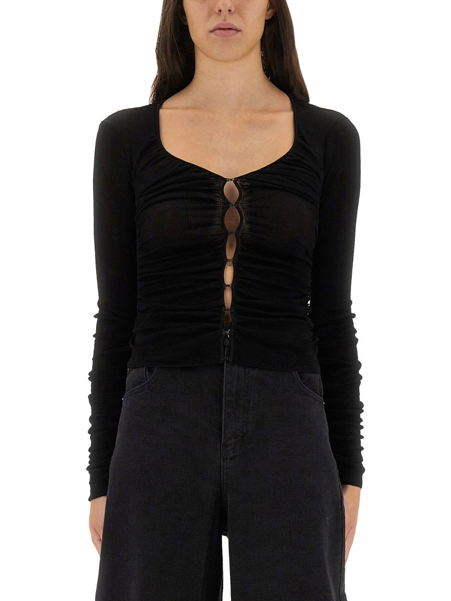 Self-Portrait Tops - Black | Wanan Luxury