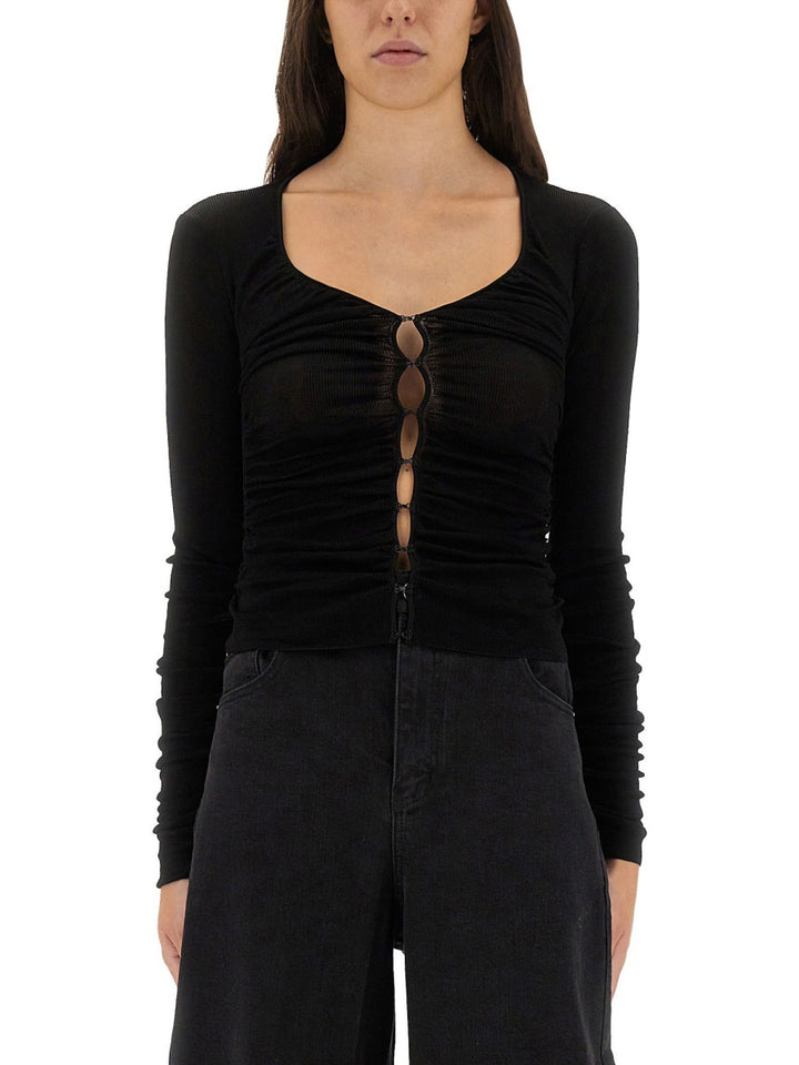 Self-Portrait Tops - Black | Wanan Luxury