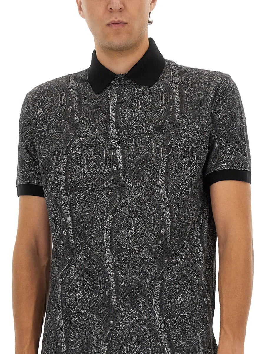 Etro Polo - Black | c2b28eeea3c620a8e60d82994e34b4b04f1d9e54