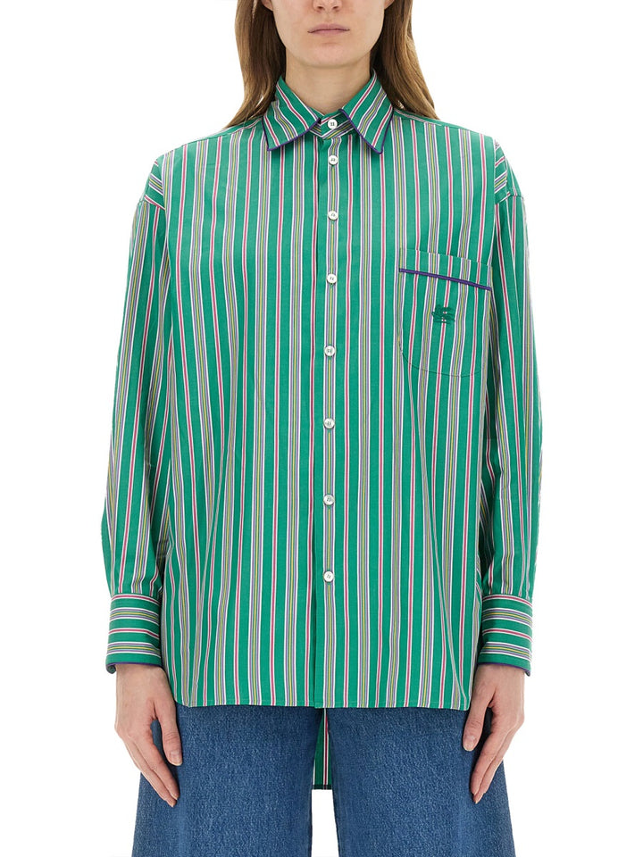 Etro Shirts - Green | 9f9981c47a3360662a7320f6afb6eed2f2435621