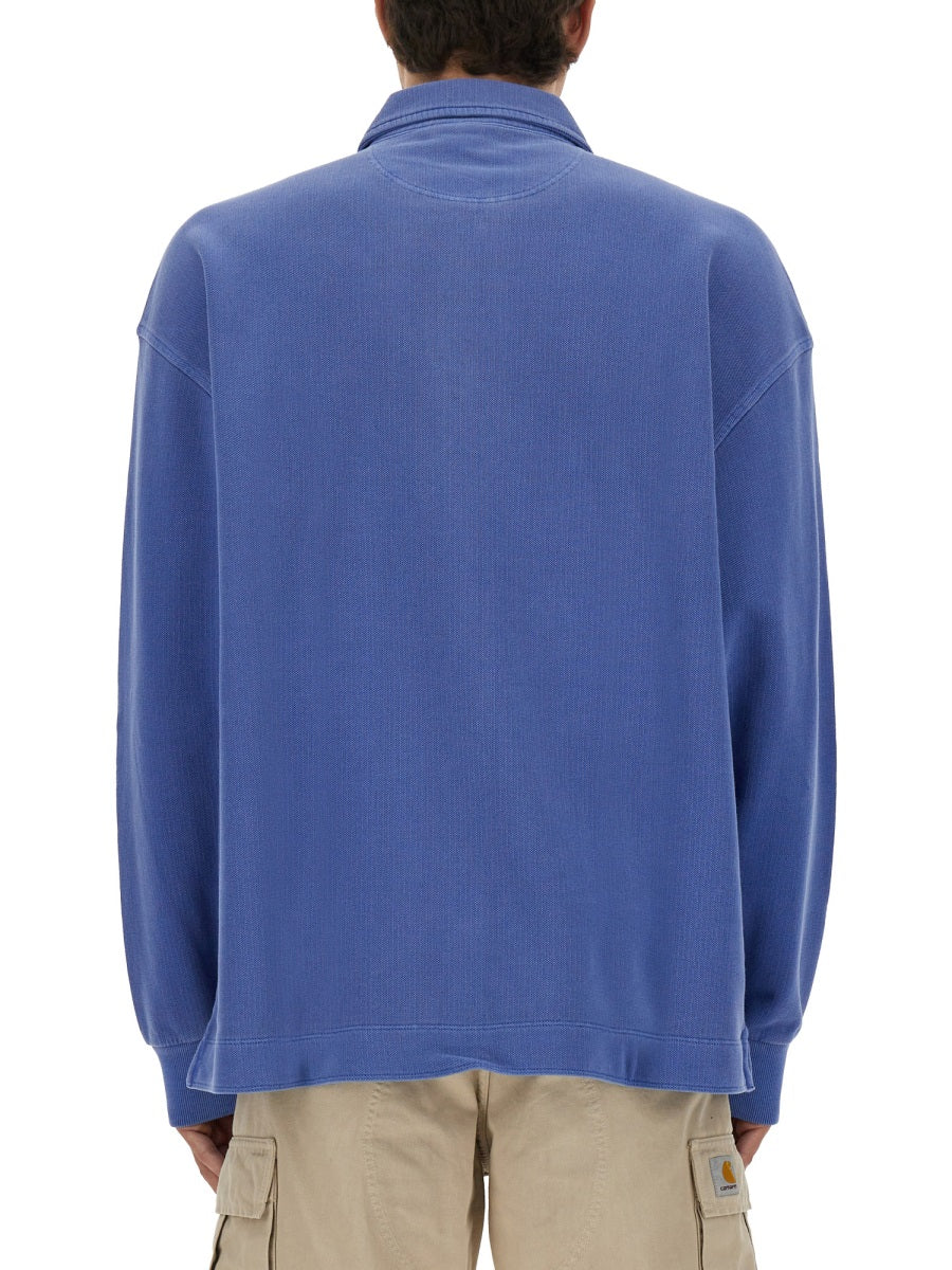 Carhartt Wip Polo - Light Blue | Wanan Luxury