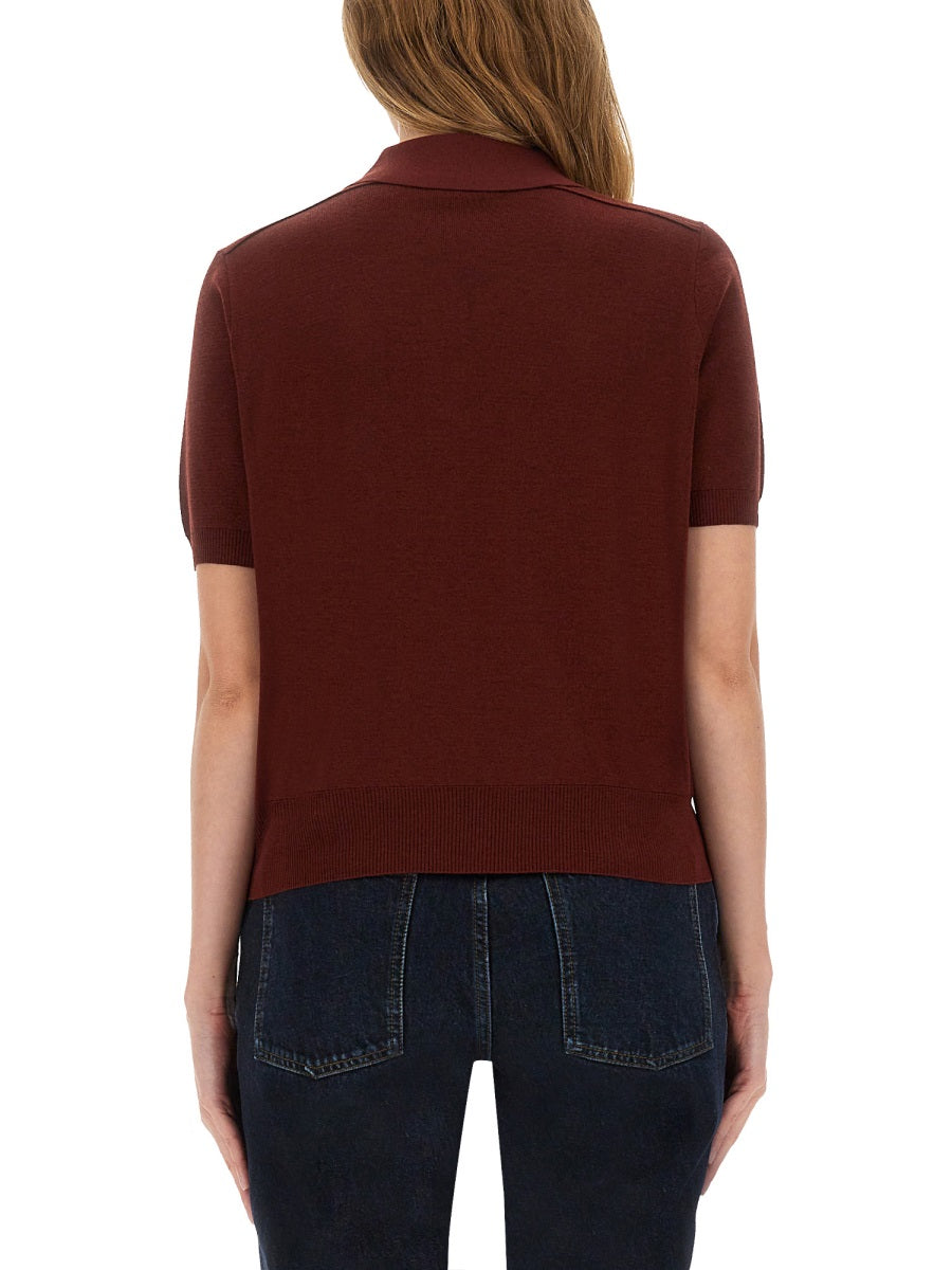 Burberry Tops - Burgundy | Wanan Luxury