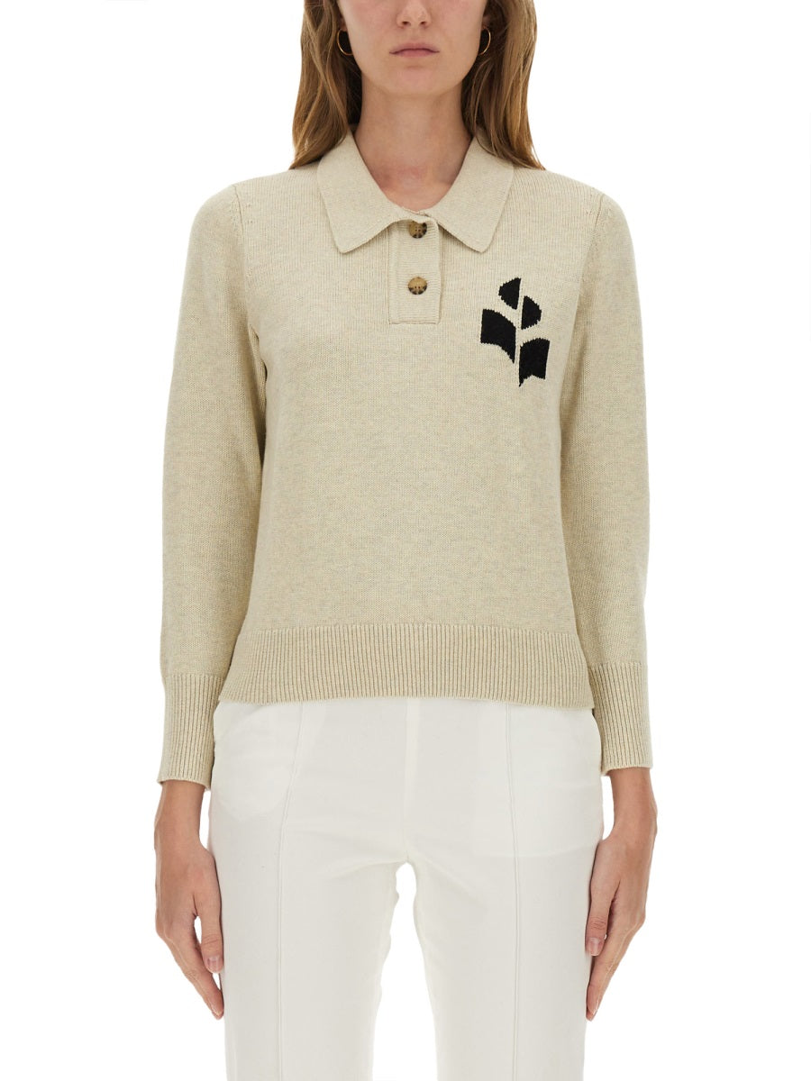 Isabel Marant Etoile Polo - Beige | Wanan Luxury