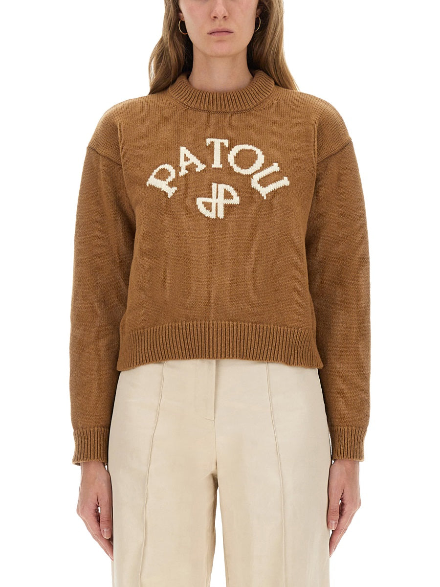 Patou Sweatshirts - Brown | Wanan Luxury