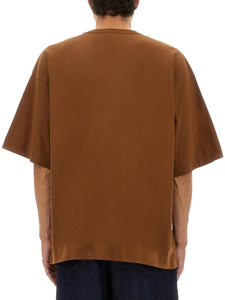 Dries Van Noten T shirts - Brown | Wanan Luxury