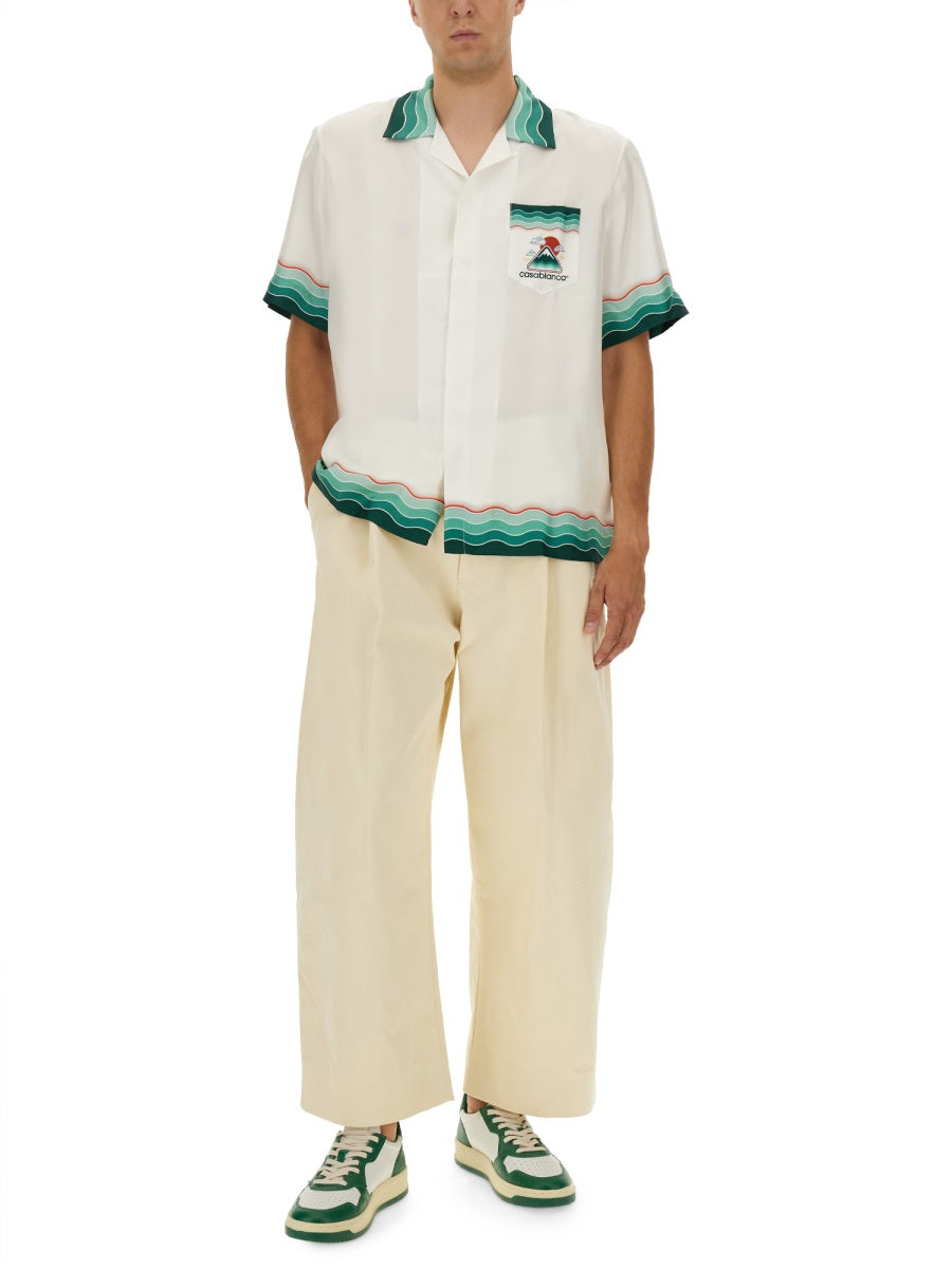 Casablanca Shirts - Green | Wanan Luxury