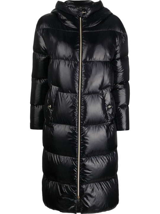 Quilted Padded Zipped Coat