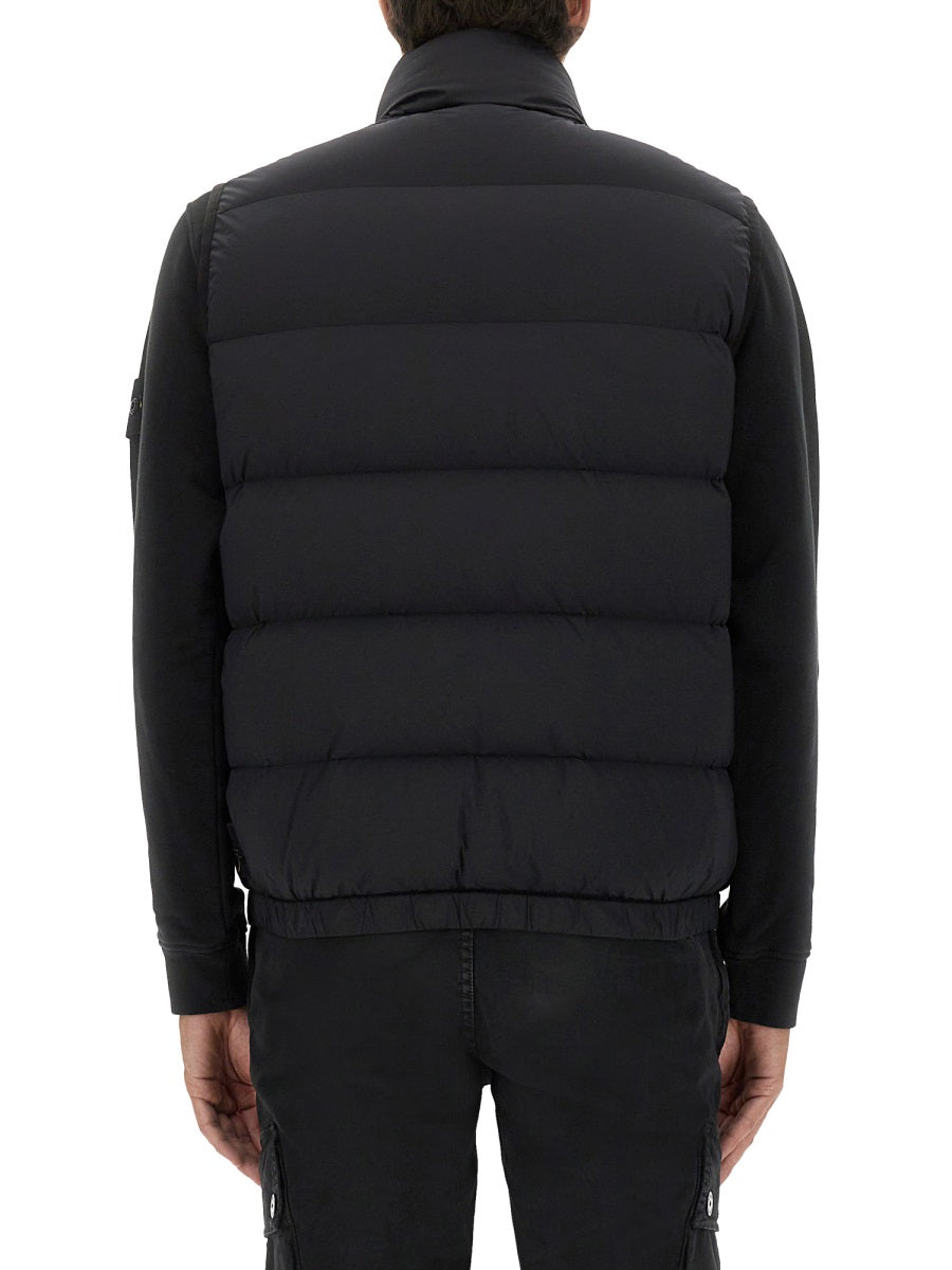 Stone Island Gilet - Black | Wanan Luxury